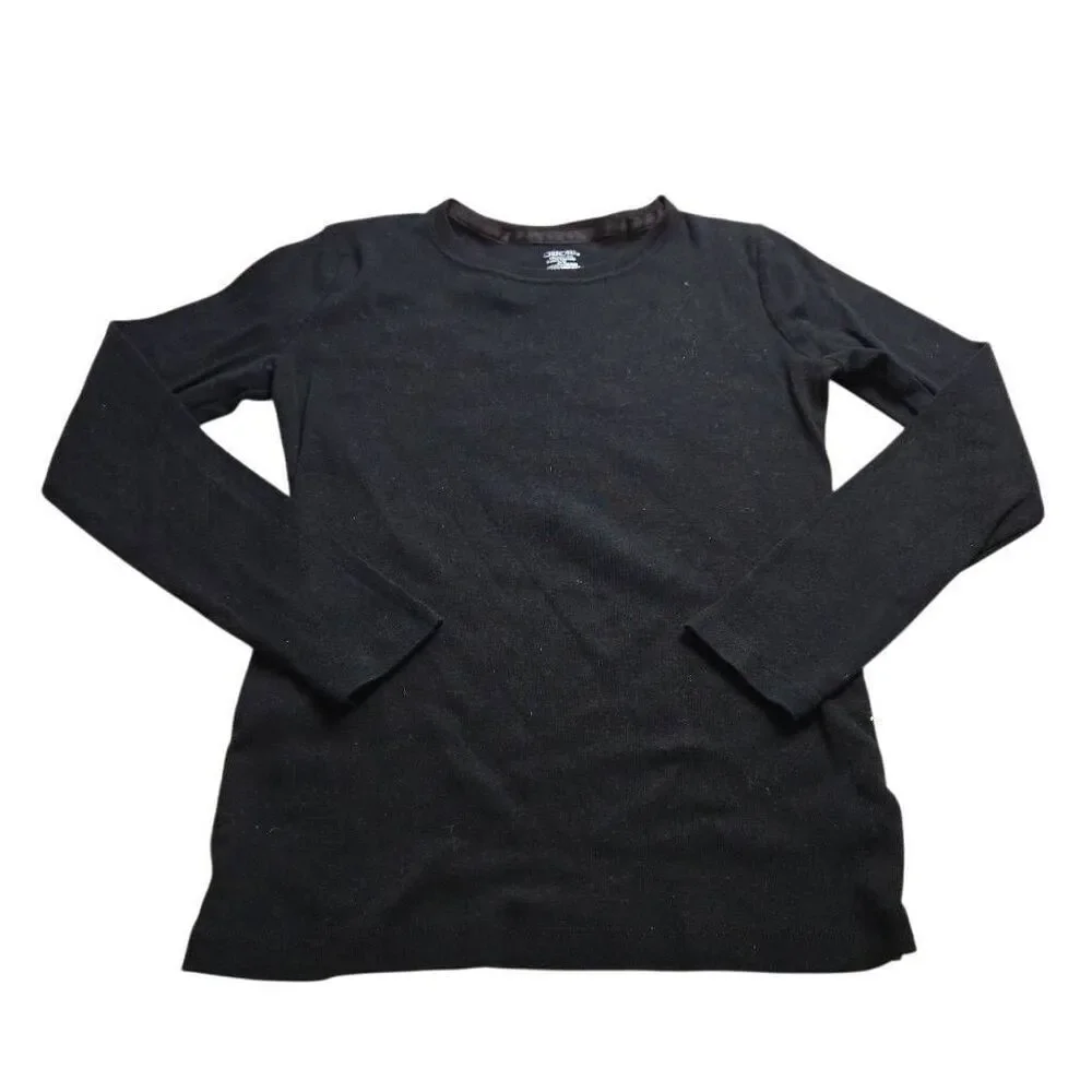 Cherokee longsleeve black shirt L